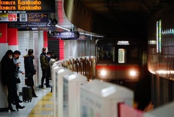 徳重駅から今池駅の乗車記録(乗りつぶし)写真