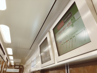 茨木市駅から十三駅の乗車記録(乗りつぶし)写真