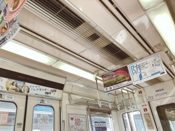 富田駅から淡路駅の乗車記録(乗りつぶし)写真