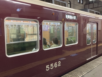 小林駅から甲東園駅の乗車記録(乗りつぶし)写真