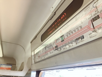 ＪＲ総持寺から高槻駅の乗車記録(乗りつぶし)写真