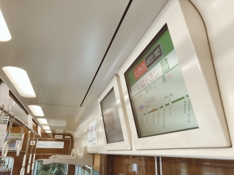 茨木市駅から淡路駅の乗車記録(乗りつぶし)写真