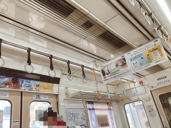 千里山駅から関大前駅の乗車記録(乗りつぶし)写真