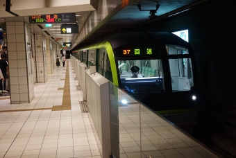 桜坂駅から天神南駅の乗車記録(乗りつぶし)写真