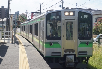 青山駅から新潟駅の乗車記録(乗りつぶし)写真