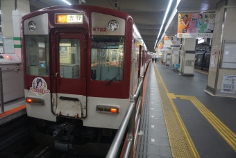 尺土駅から大阪阿部野橋駅の乗車記録(乗りつぶし)写真