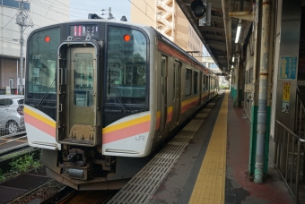 長岡駅から来迎寺駅の乗車記録(乗りつぶし)写真