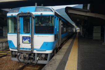 石井駅から阿波池田駅の乗車記録(乗りつぶし)写真