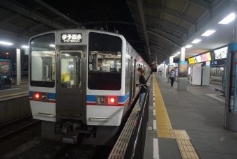 高松駅から比地大駅の乗車記録(乗りつぶし)写真