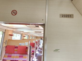 京都駅から伊勢中川駅の乗車記録(乗りつぶし)写真