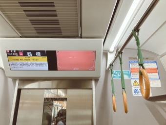 大阪駅から鶴橋駅の乗車記録(乗りつぶし)写真