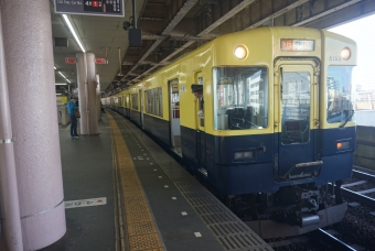 大阪上本町駅から布施駅の乗車記録(乗りつぶし)写真