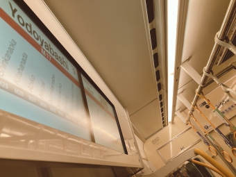 淀屋橋駅から梅田駅の乗車記録(乗りつぶし)写真