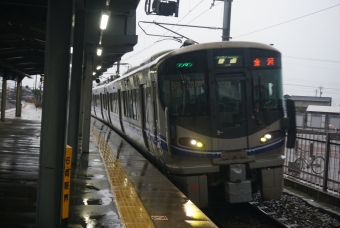 能美根上駅から金沢駅の乗車記録(乗りつぶし)写真