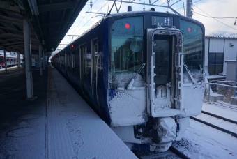 今井駅から戸倉駅の乗車記録(乗りつぶし)写真