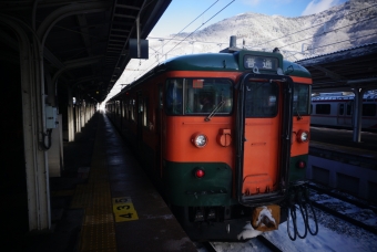 坂城駅から長野駅の乗車記録(乗りつぶし)写真