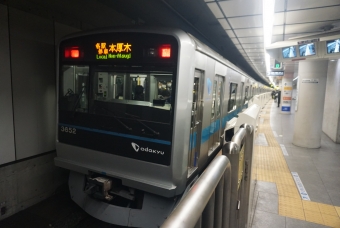 下北沢駅から豪徳寺駅の乗車記録(乗りつぶし)写真