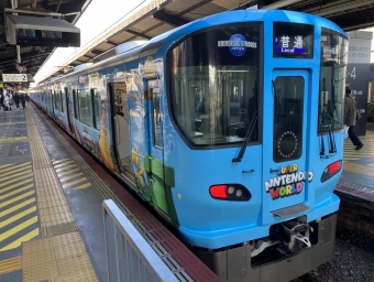 安治川口駅から西九条駅の乗車記録(乗りつぶし)写真