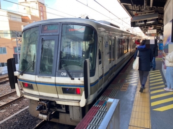 西九条駅から大阪駅の乗車記録(乗りつぶし)写真