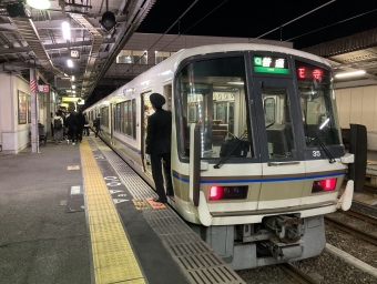 八尾駅から志紀駅の乗車記録(乗りつぶし)写真