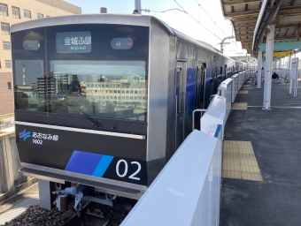 中島駅から名古屋競馬場前駅の乗車記録(乗りつぶし)写真