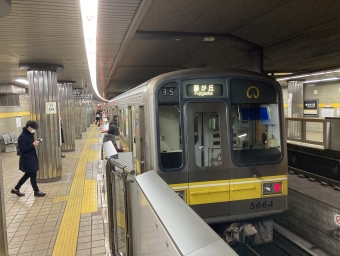 中村公園駅から伏見駅の乗車記録(乗りつぶし)写真