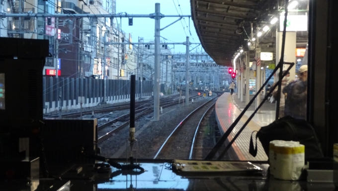鉄道乗車記録の写真:車窓・風景(9)        「大宮まで来るとざすがに暗くなってきました」