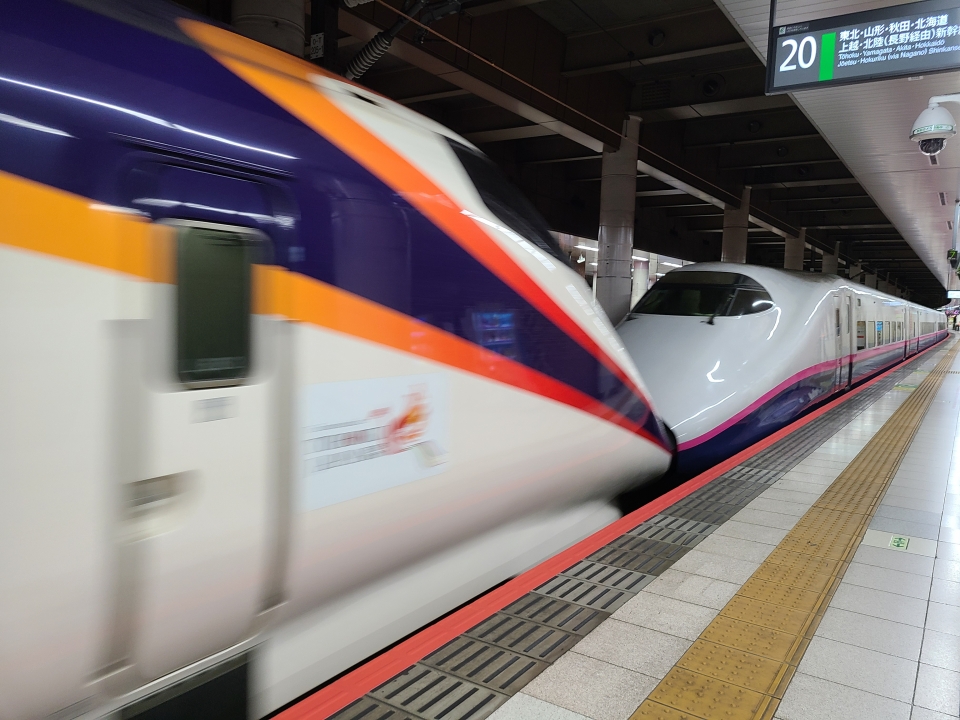 鉄道乗車記録「上野駅から仙台駅」乗車した列車(外観)の写真(1) by Tommy 撮影日時:2020年09月