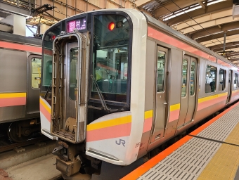 新潟駅から新発田駅の乗車記録(乗りつぶし)写真