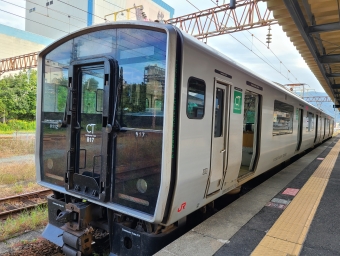 熊本駅から八代駅:鉄道乗車記録の写真