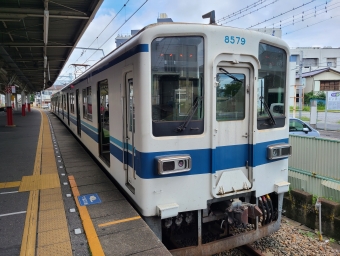 館林駅から田島駅の乗車記録(乗りつぶし)写真