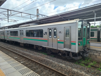 福島駅から白石駅:鉄道乗車記録の写真