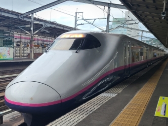 福島駅から上野駅の乗車記録(乗りつぶし)写真