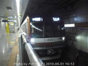 豊洲駅から新木場駅の乗車記録(乗りつぶし)写真