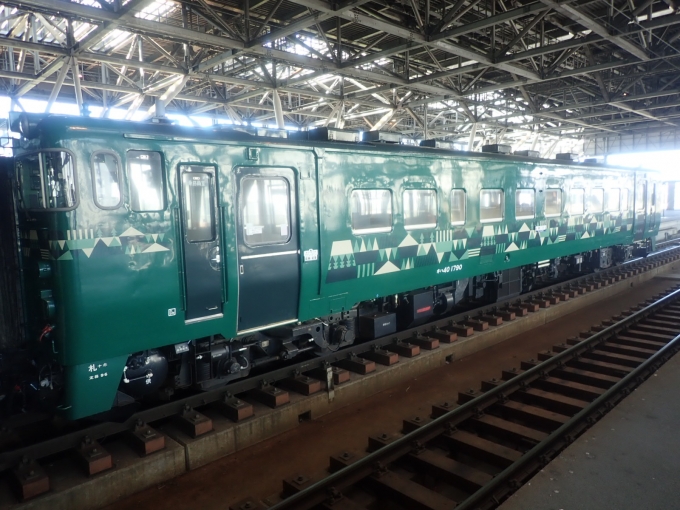 鉄道乗車記録の写真:乗車した列車(外観)(3)     「相方のキハ40-1790『山明号』」