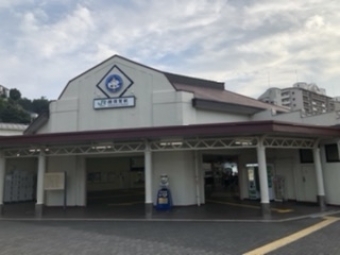 鎌倉駅から横須賀駅の乗車記録(乗りつぶし)写真