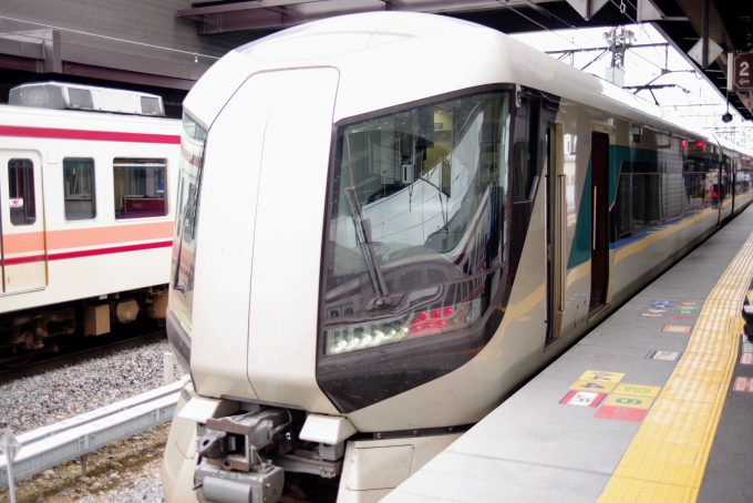 鉄道乗車記録の写真:乗車した列車(外観)(1)        「東武500系初乗車」