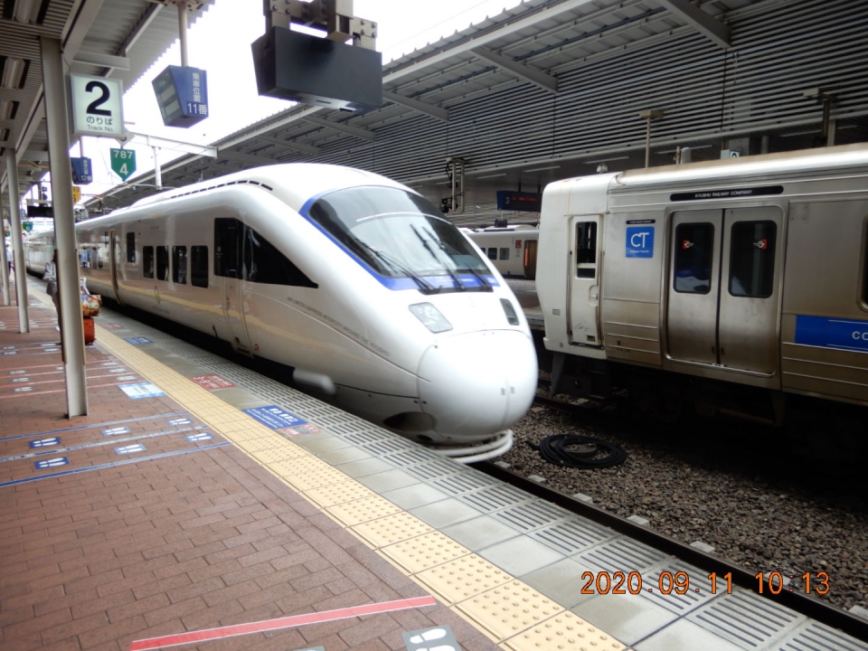 鉄道乗車記録「博多駅から大分駅」乗車した列車(外観)の写真(1) by Shun 撮影日時:2020年09月11日