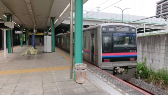 京成上野駅から京成津田沼駅の乗車記録(乗りつぶし)写真