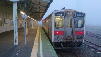 釧路駅から釧路駅の乗車記録(乗りつぶし)写真