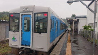 左沢駅から山形駅の乗車記録(乗りつぶし)写真