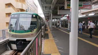 渋谷駅から洗足池駅の乗車記録(乗りつぶし)写真
