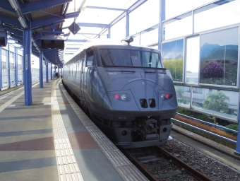 宮崎空港駅から博多駅の乗車記録(乗りつぶし)写真