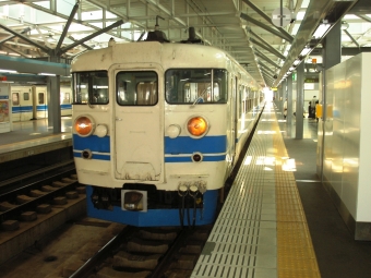 福井駅から金沢駅の乗車記録(乗りつぶし)写真