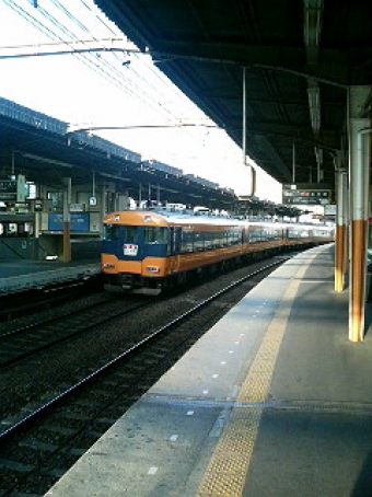 大和八木駅から近鉄名古屋駅の乗車記録(乗りつぶし)写真