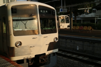 多摩湖駅から萩山駅の乗車記録(乗りつぶし)写真