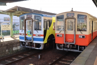 取手駅から水海道駅の乗車記録(乗りつぶし)写真