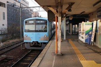 近江八幡駅から武佐駅の乗車記録(乗りつぶし)写真