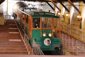 六甲ケーブル下駅から六甲山上駅:鉄道乗車記録の写真