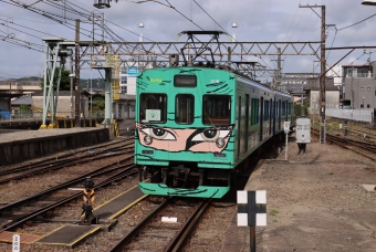 上野市駅から伊賀上野駅の乗車記録(乗りつぶし)写真